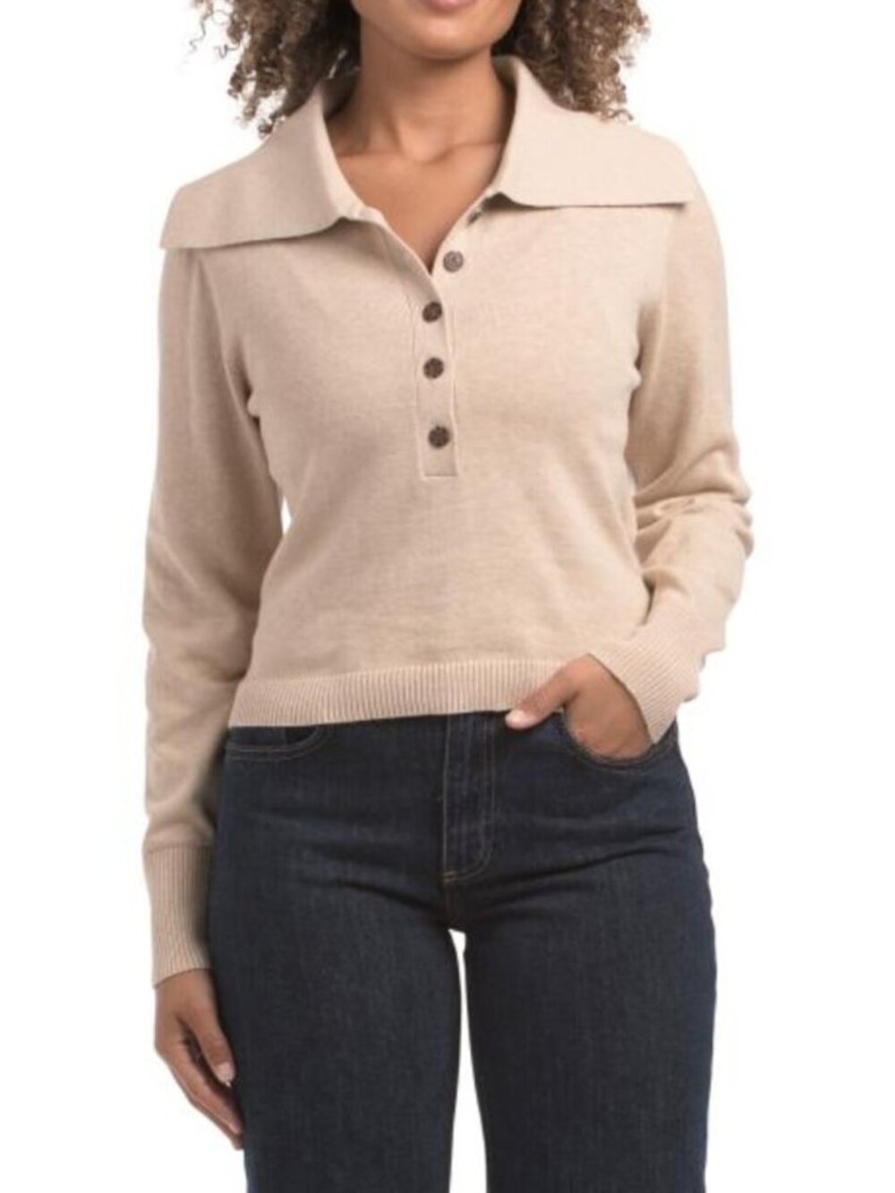 NAADAM Utility Open Back Polo